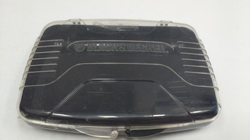 Estuche Black And Decker De Plástico Para Piezas Pequeñas