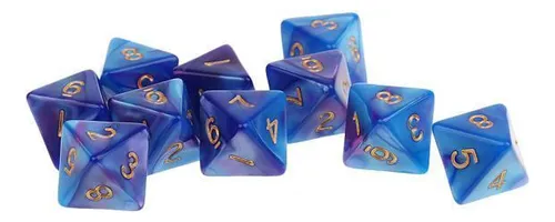 comprar Juegos De Mesa Rpg 10 Piezas