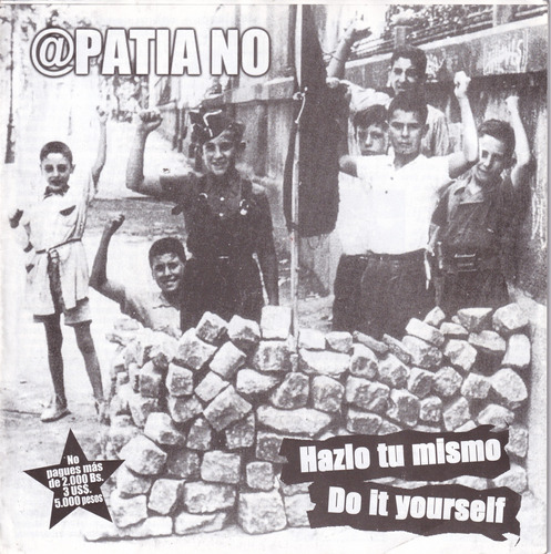 Apatia No - Hazlo Tu Mizmo / Do It Yourself Vinilo 7  Origin