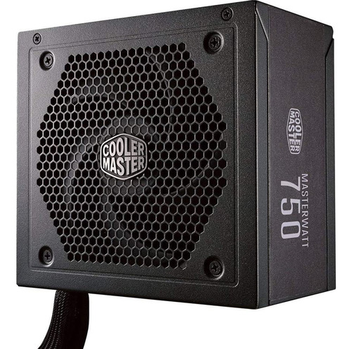 Fuente De Poder Cooler Master Masterwatt 750w 80plus Bronce 