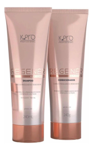 Regenér Shampoo 240ml + Condicionador 240ml - K.pro