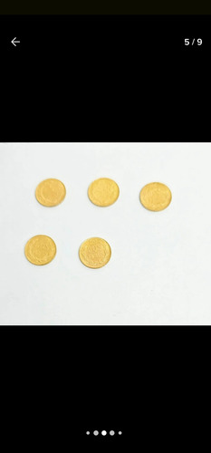 Moneda De Oro 2 Pesos 1945 (Usado)