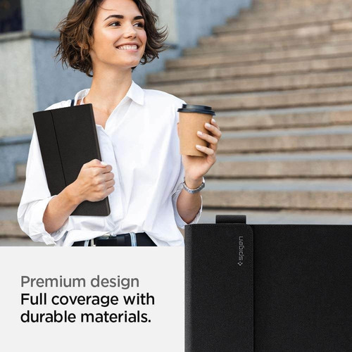 Funda Spigen Stand Folio Para Surface Pro7/ 6 Negro