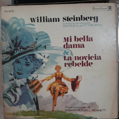 Vinilo William Steinberg Bella Dama Novicia Rebelde Album O3