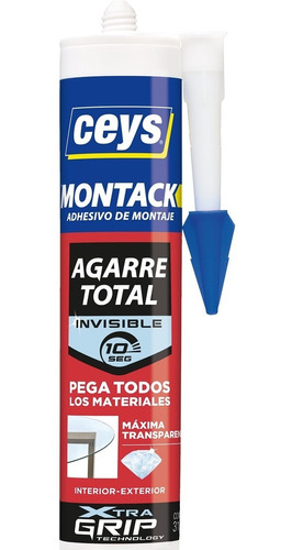 Adhesivo Montack Agarre Total Pega Todos Los Materiales -oyp