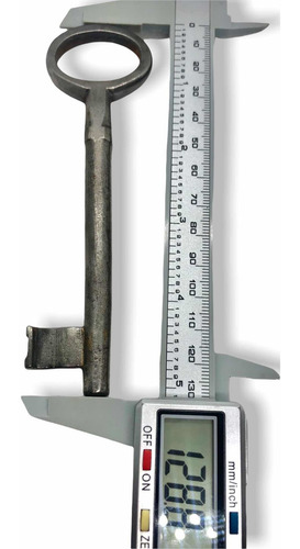 Antigua Llave De Acero Con 12.88 Centímetros De Largo (Usado)