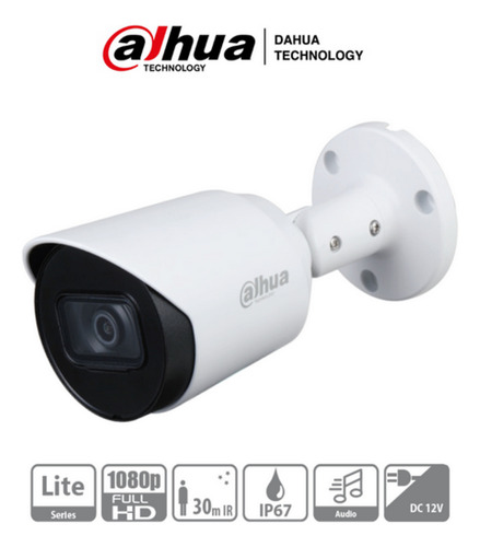 Kit Audio Microfonos 8 Bullet Dvr Dahua 16ch 1080p Lite 2tb