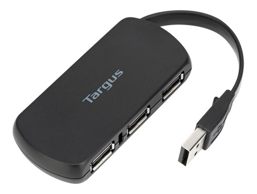 Targus Ach114us, Hub De 4 Puertos Usb 2.0 / Diseño Compacto