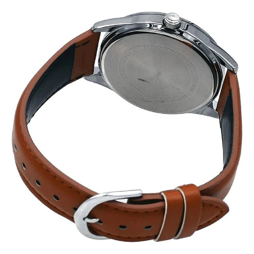 Reloj Para Hombre Casio Casio Mtp-v005l-2b4udf Marrón