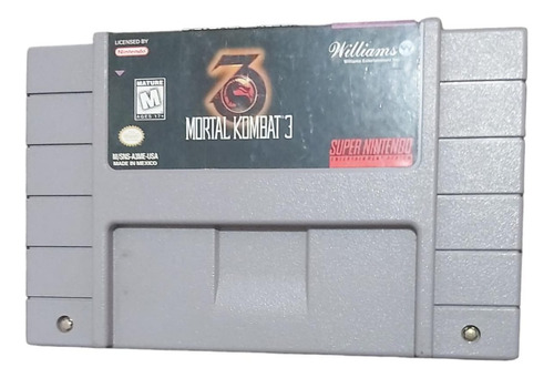 Mortal Kombat 3 Super Nintendo