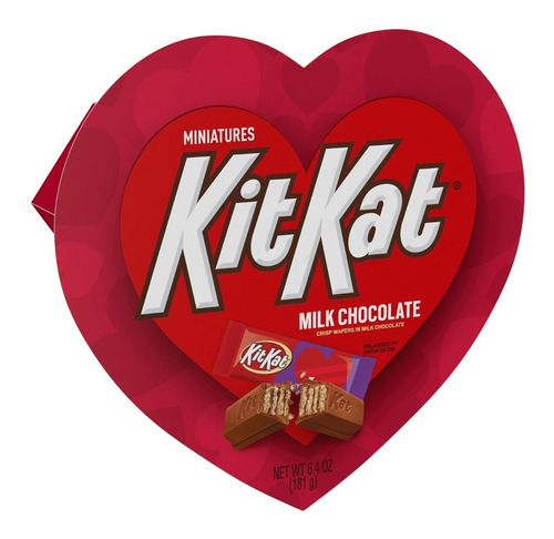 Dulces Kitkat Minis Edicion San Valentin 181g Americanos