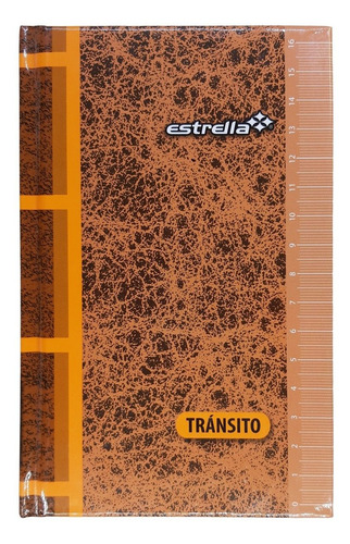 Libreta De Transito Con 96 Hojas Pieza Estrella 635 /v