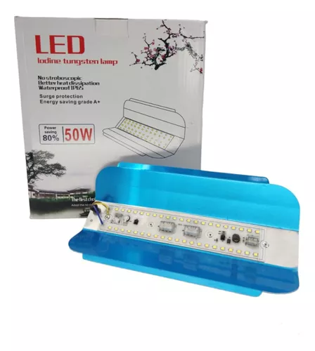 Reflector Lampara Led 50w Lata Liviano Somos Tienda *