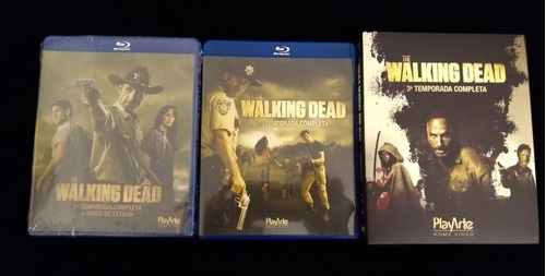 The Walking Dead - 1a, 2a E 3a Temporadas - Bluray