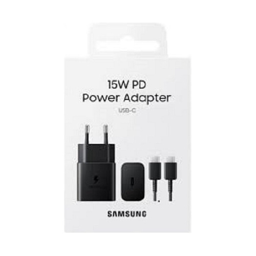 Cargador Samsung Original 15w Usb-c +cable Carga Superrapida