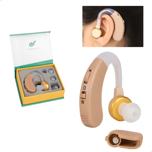 1 Aparelho Auditivo Para Surdez E Ouvir Melhor Env Imediato