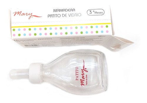 Patito Mamadera Vidrio 35ml