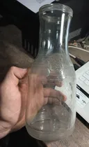 Comprar Vieja Botella De Vidrio Con Relieves Sin Tapon 