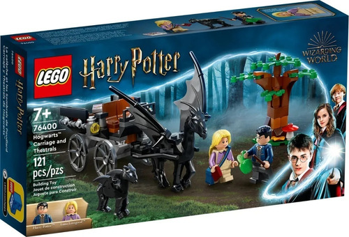 Lego Harry Potter - Carruaje Y Thestrals De Hogwarts (76400) Cantidad de piezas 121
