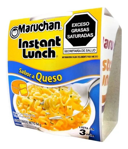 Ramen Pote Sabor Queso X64gr Maruchan