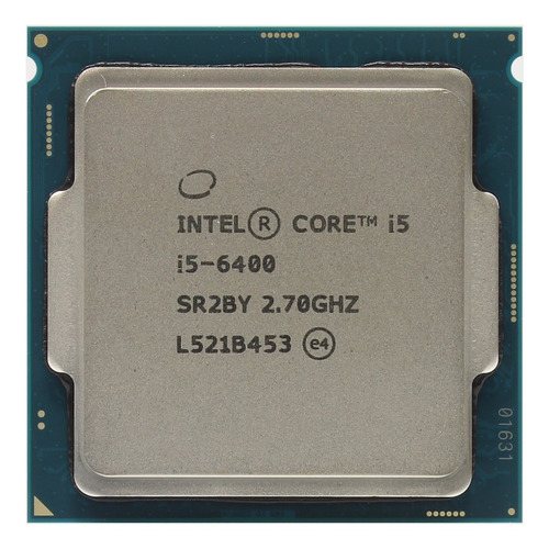 Imagen 1 de 2 de Procesador gamer Intel Core i5-6400 CM8066201920506 de 4 núcleos y  3.3GHz de frecuencia con gráfica integrada