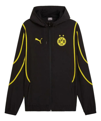 Campera Capucha Puma Borussia Dortmund Bvb