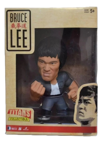 Bruce Lee Titans 13cm Figura Vinyl De Accion Puños De Furia