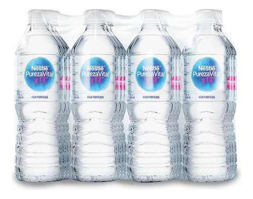 Agua Nestlé Pureza Vital 24 Botellas De 600 Ml C/u