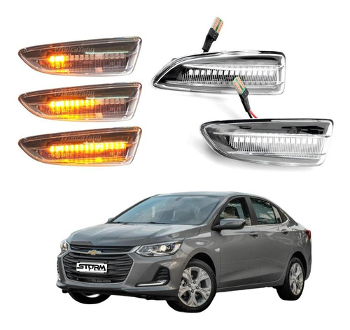 Par Seta Pisca Sequencial Chevrolet Onix E Onix Plus Gm