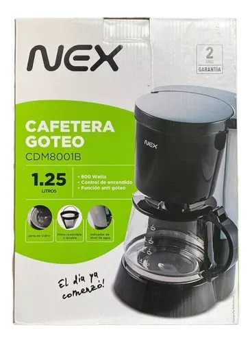 Cafetera Por Goteo Nex  (1,25 Litros)