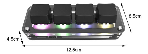 Teclado Mini Botón Reemplazo Mecánico Hotswap Teclado Para