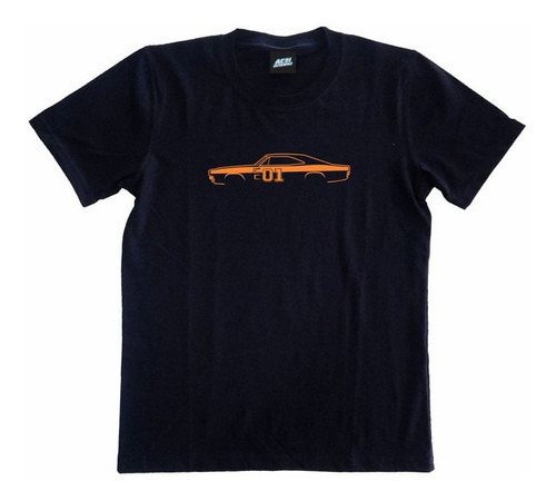 Remera Fierrera Dodge 024 9xl General Lee Side