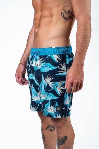 Short Baño Boardshort Hombre Spy Limited Paradise