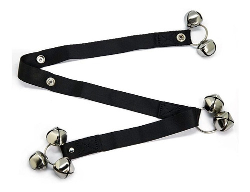 Campanas Para Perros Para Entrenamiento De Orinal (negra)