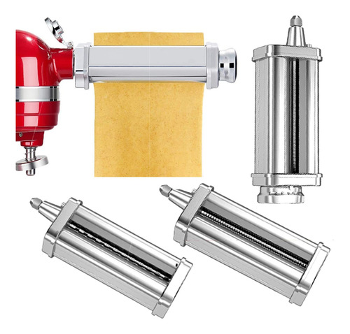 Accesorio Pasta Kitchenaid 3 Piezas Rodillo Espagueti Fettuc