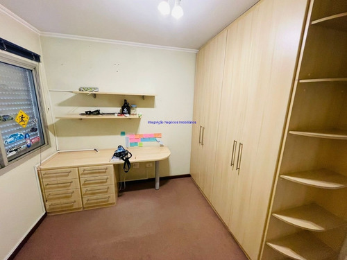 Imagem 22 de 29 de Apartamento 128m², 04 Dormitórios (sendo 02 Suítes), 04 Banheiros E 02 Vagas Na Garagem. Condomínio Com Portaria, Segurança 24hrs, Piscina, - 22021703 - 70608524