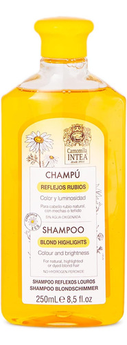 Shampoo Intea Chamomile Shampoo Premium Para Cabelos Loiros