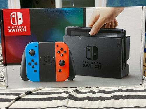 Nintendo Switch Standard + 3 Juegos - ¡impecable!