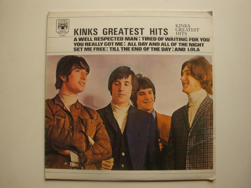 Kinks Greatest Hits Lp Vinilo Canad 71 Rk