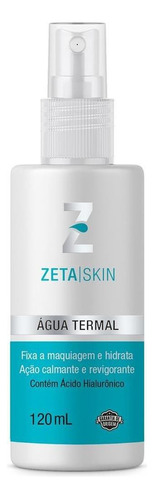 Agua Termal C/ Ácido Hialurônico Zeta Skin 120ml