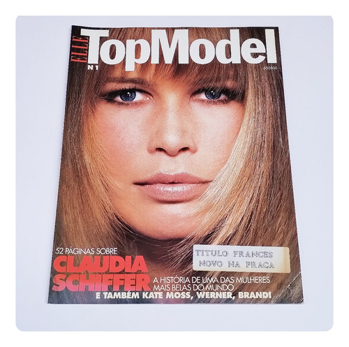 Revista Elle Top Model Claudia Schiffer Número 1 Importada 