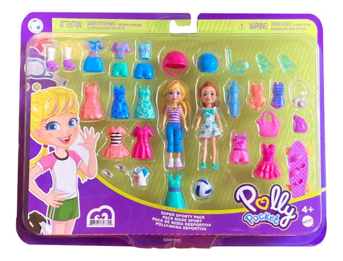 Polly Pocket - Moda Deportiva - 33 Piezas