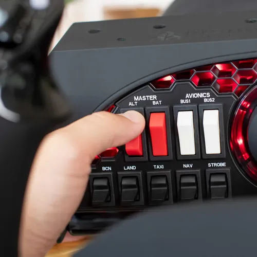 Honeycomb Alpha Flight Controls Yoke Para Simuladores De Voo