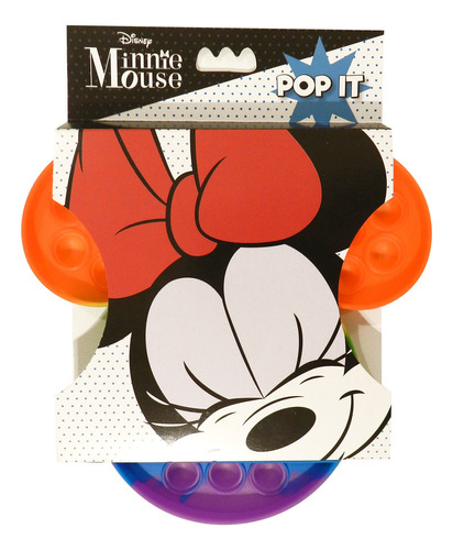 Pop It Anti Estress Minnie Mouse Original Disney Squishy