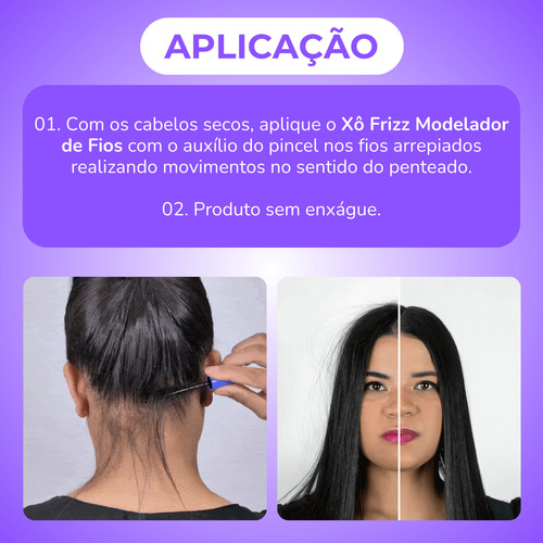 Xô Frizz Modelador De Fios Forever Liss 10 G - 12 Unidades