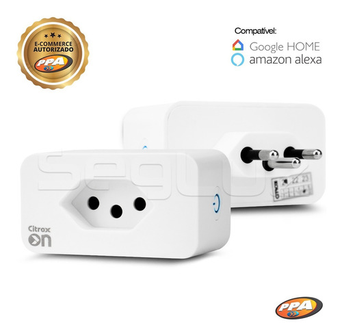 Imagem 4 de 10 de Kit Casa Inteligente Ppa C/ Controle Tomada E Lâmpada Wifi
