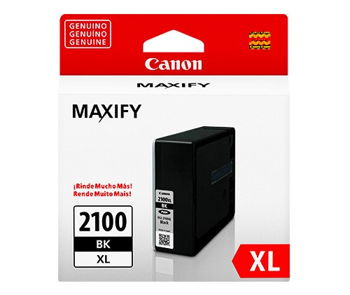 Cartucho Tinta Canon Pgi-2100 Xl Negro Original 70,9 Ml Fact