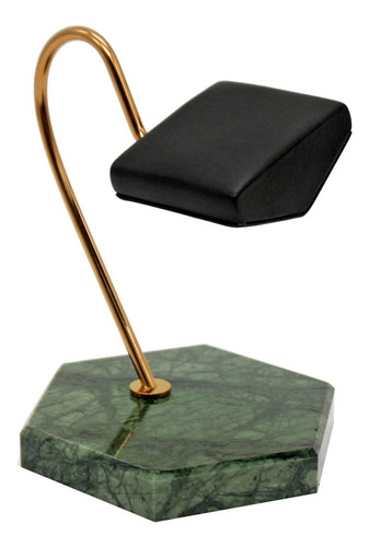 Expositor For Reloj, Base De Mármol Natural Verde, Soporte