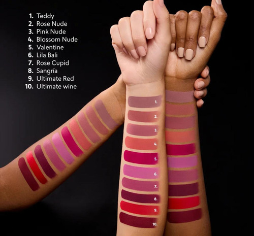 Labial Liquido Studio Look Cyzone Acabado Mate Ultimate Red