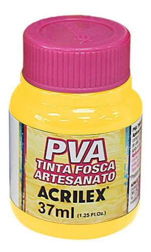Tinta Fosca Artesanato Pva 37ml - Melão 895 - Acrilex